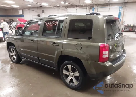 2016 Jeep Patriot High Altitude Edition from USA, damaged, VIN 1C4NJRFB1GD557776